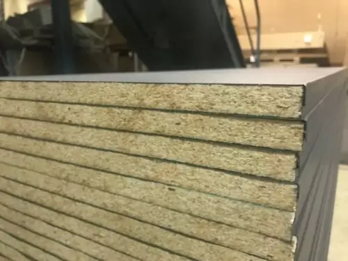 Kärnmaterial spån